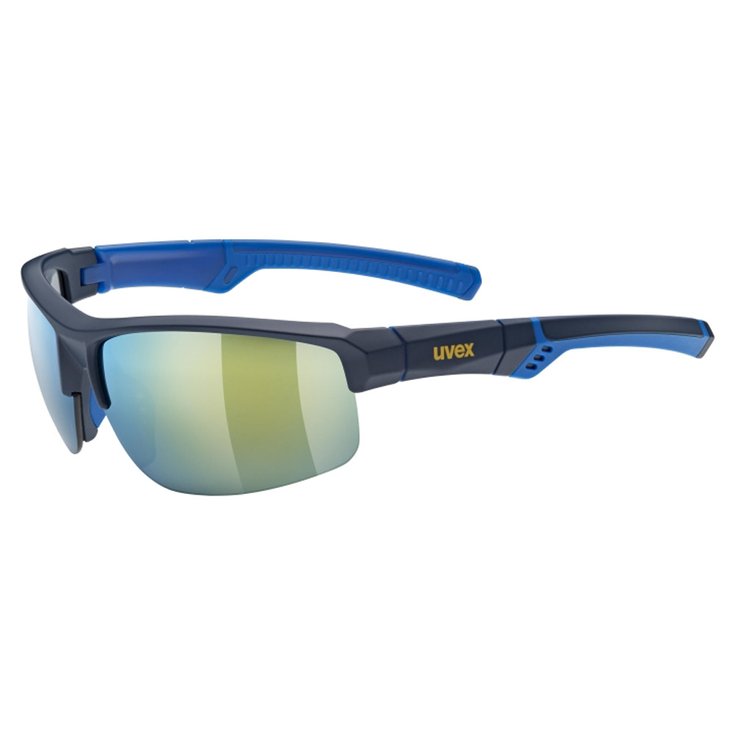 Uvex Sunglasses Sportstyle 226 Blue Mat mirror yellow cat. 3 Overview
