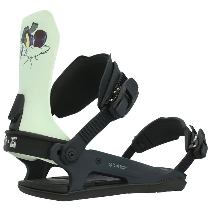 Ride Fijaciones snowboard C-9 Looney Tunes Presentación