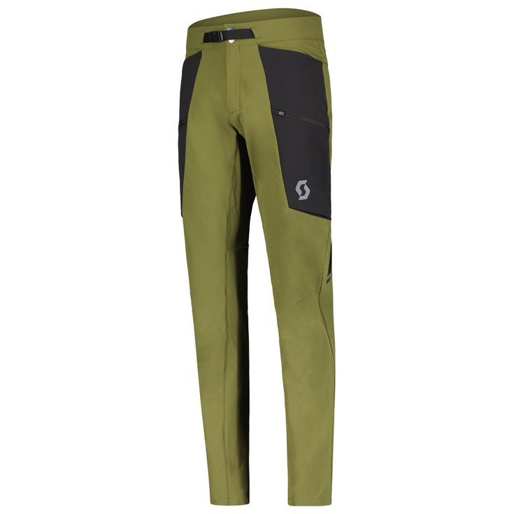 Scott Hiking pants Explorair Tech Pant Green Black Overview