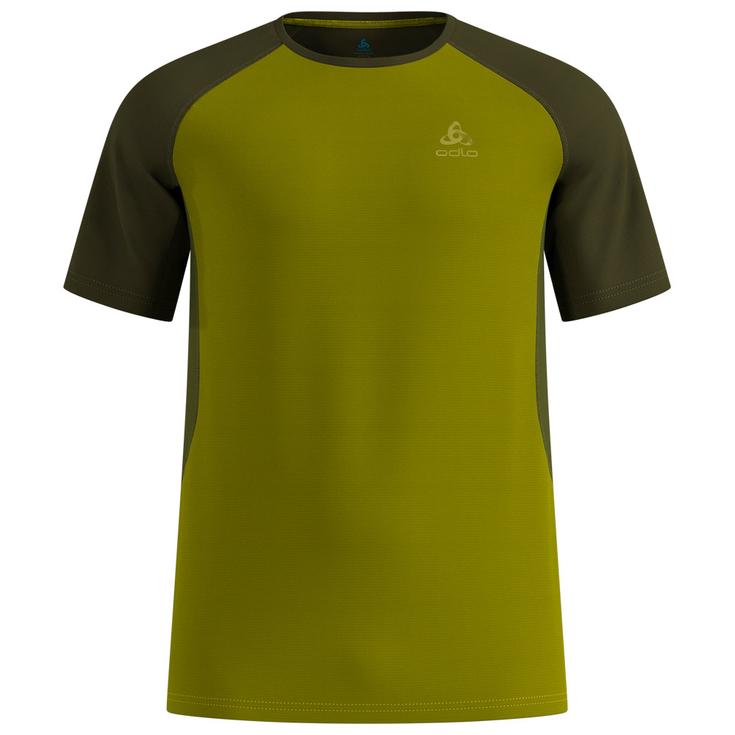 Odlo Trail T-Shirt X Alp Trail Short Sleeve Guacamole Deep Depths Präsentation
