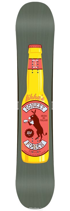 DC Tavola Snowboard MLF Iikka Pro 154-sopra
