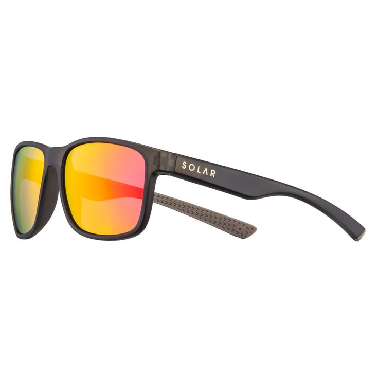 Solar Sunglasses Macadam Army Translucide Polarisant Flash Rouge Overview