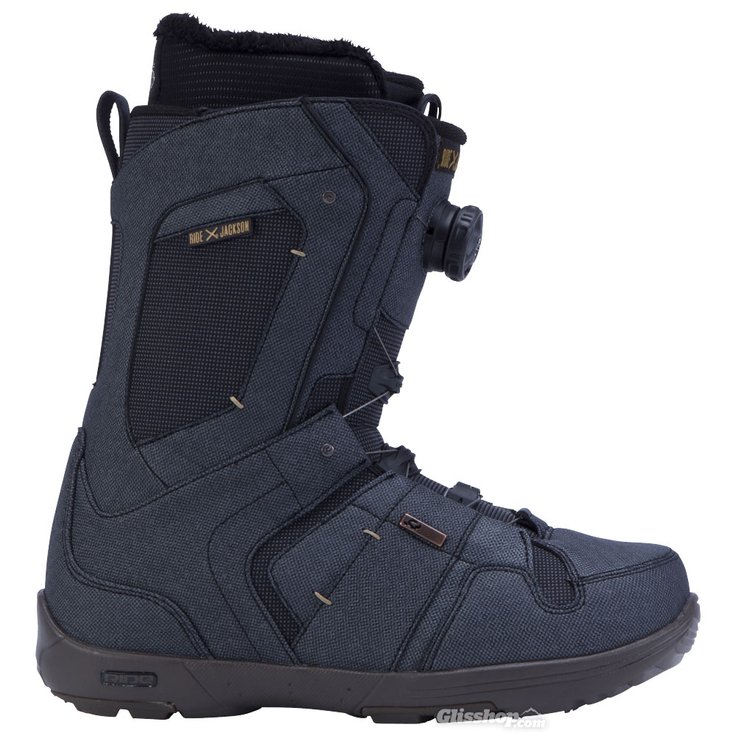 Ride Boots Jackson Boa Coiler Charcoal Jackson Boa Coiler Charcoal