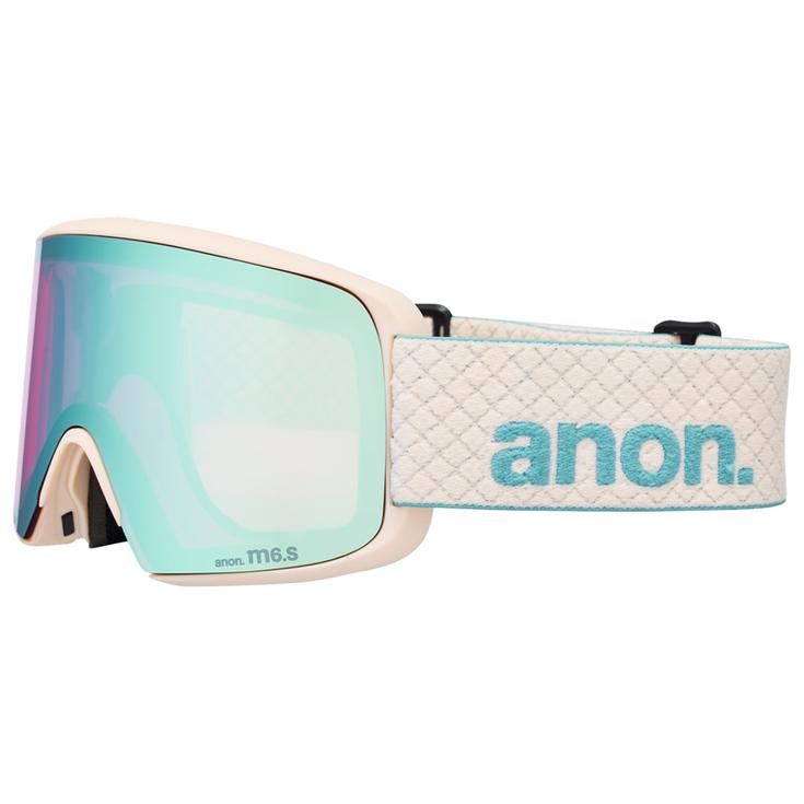 Anon Skibrille M6S Oat Perceive Variable Blue + Perceive Cloudy Pink Präsentation