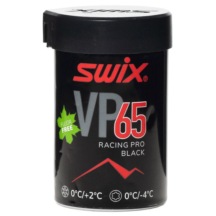 Swix Stick Pro Black/Red 0°C/+2°C 43g Voorstelling