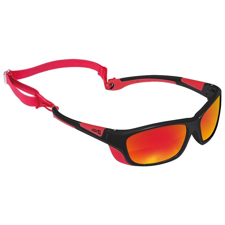 AZR Sunglasses Esprit Noire Mat Rouge Multicouche Rouge Overview