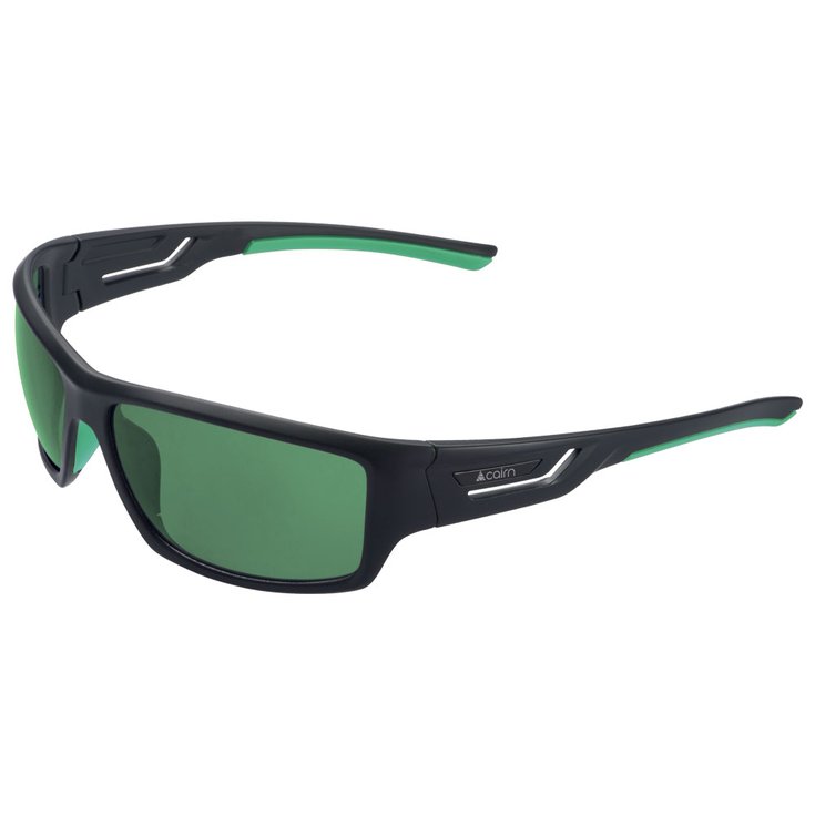 Cairn Sunglasses Fluide Polarized Mat Midnight Vivid Green Overview