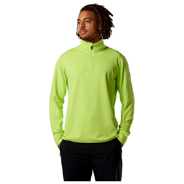 Rossignol Polaire Mid Layer Stretch Half Zip Wild Lime Présentation
