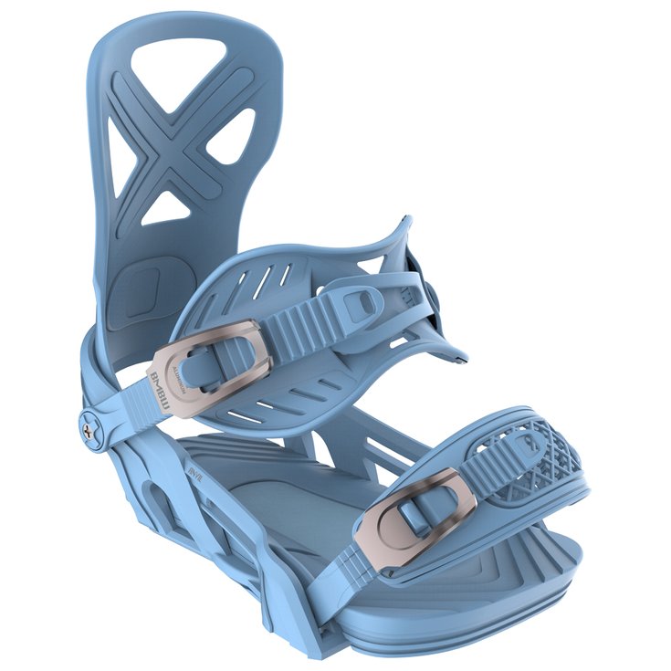 Bent Metal Snowboardbindung Anvil Blue Präsentation
