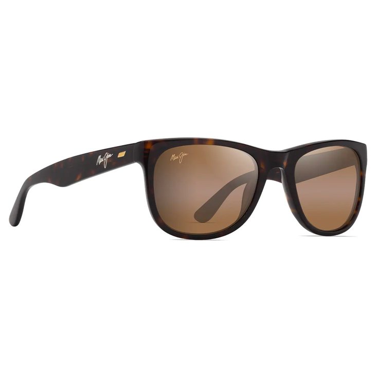 Maui Jim Kikonia Shiny Dark Havana Hcl Bronze Mineral Superthin Presentación