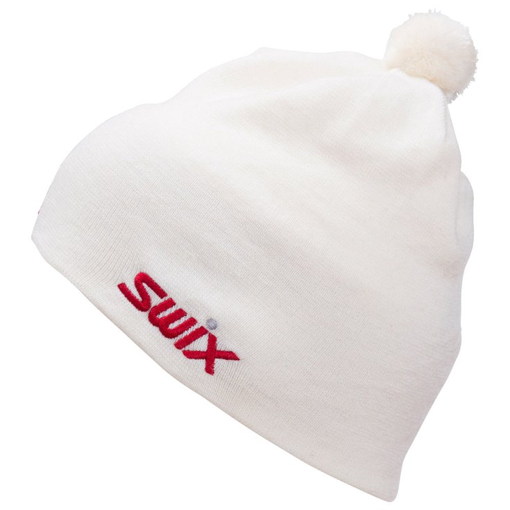 Swix Nordic Beanie Tradition W/flag Bright White Overview