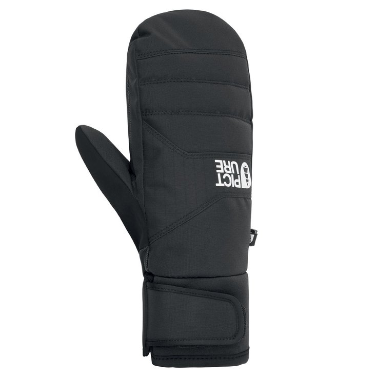 Picture Mitten Caldwell Mitts Black Overview