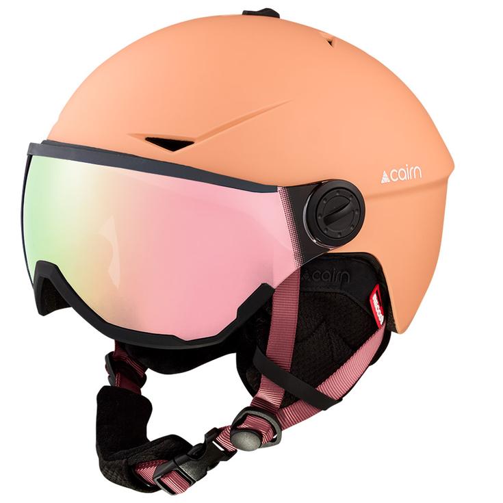 Cairn Casco con visiera Rise Visor Pure Mat Peach Presentazione
