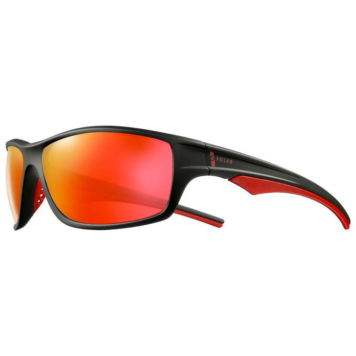 Solar Sunglasses Lennox Noir Rouge Polarized Cat. 3 Flash Rouge Overview