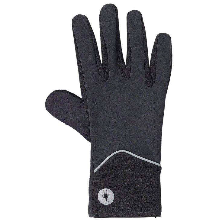 Smartwool Gant Active Fleece Wind Glove Black Presentación