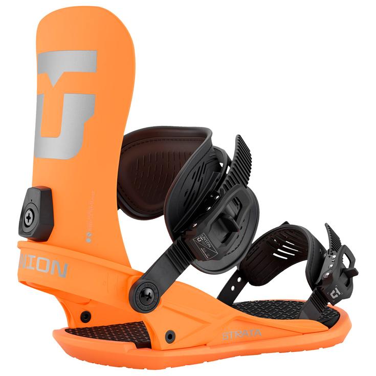 Union Snowboard Binding Strata Orange Overview