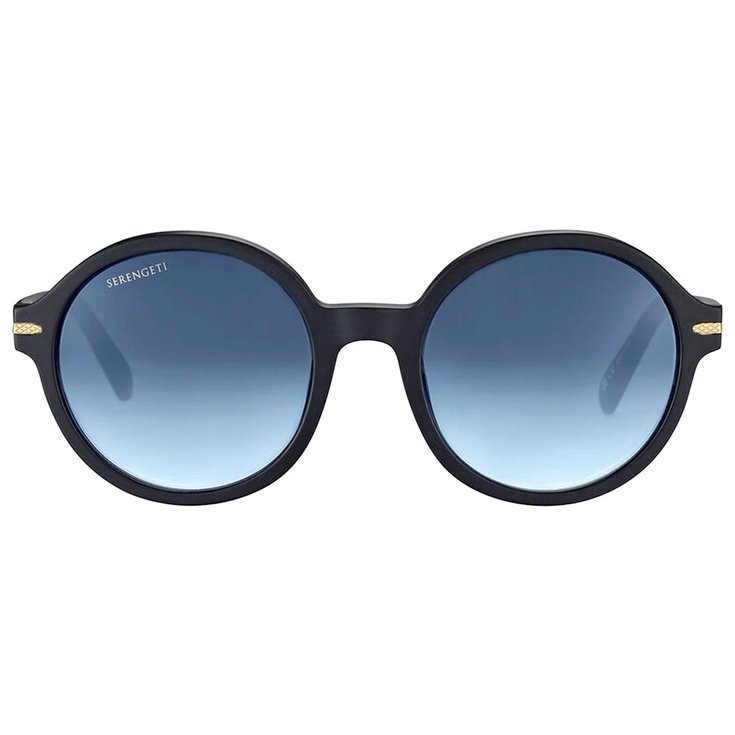 Serengeti Gafas Joan Matte Black Mineral Polarized Blue Gradient Frontal Serengeti Gafas Joan Matte Black Mineral Polarized Blue Gradient Frontal