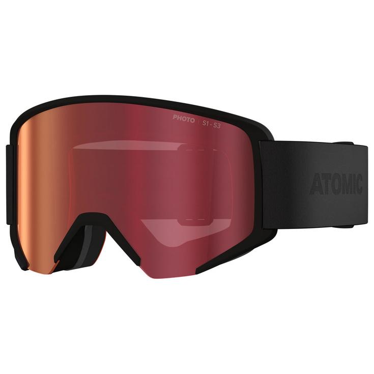 Atomic Maschera Savor L Photo Black Red Presentazione