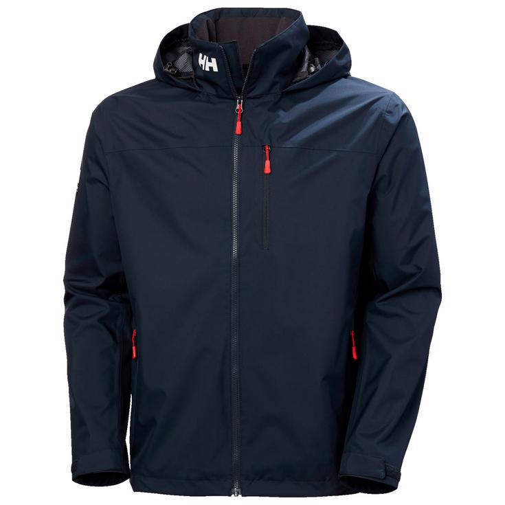 Helly Hansen Wanderjacke Crew Hooded Jacket 2.0 Navy Präsentation