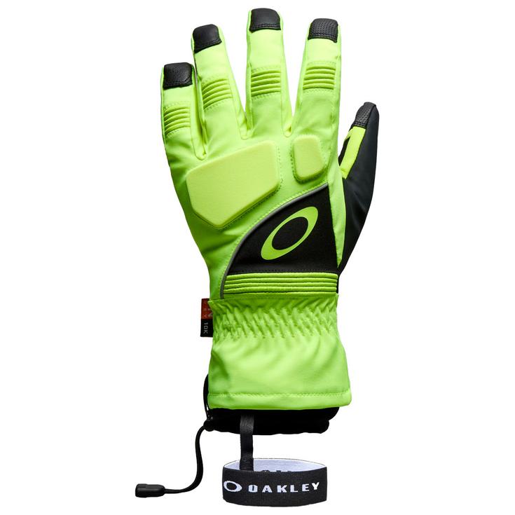 Oakley Gant de ski Lapper Glove Neon Yellow Présentation
