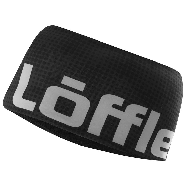 Loffler Cinta Nórdica Löffler Headband Wide Black Presentación