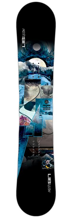 Lib Tech Planche Snowboard Skate Banana Dos