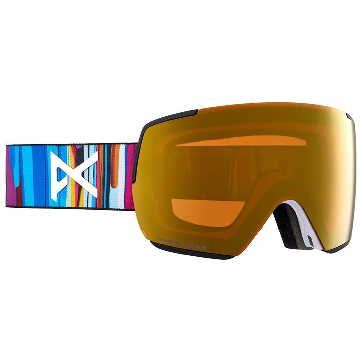 Anon Maschera M5S MFI Feelgood Perceive Sunny Bronze + Perceive Cloudy Burst Presentazione