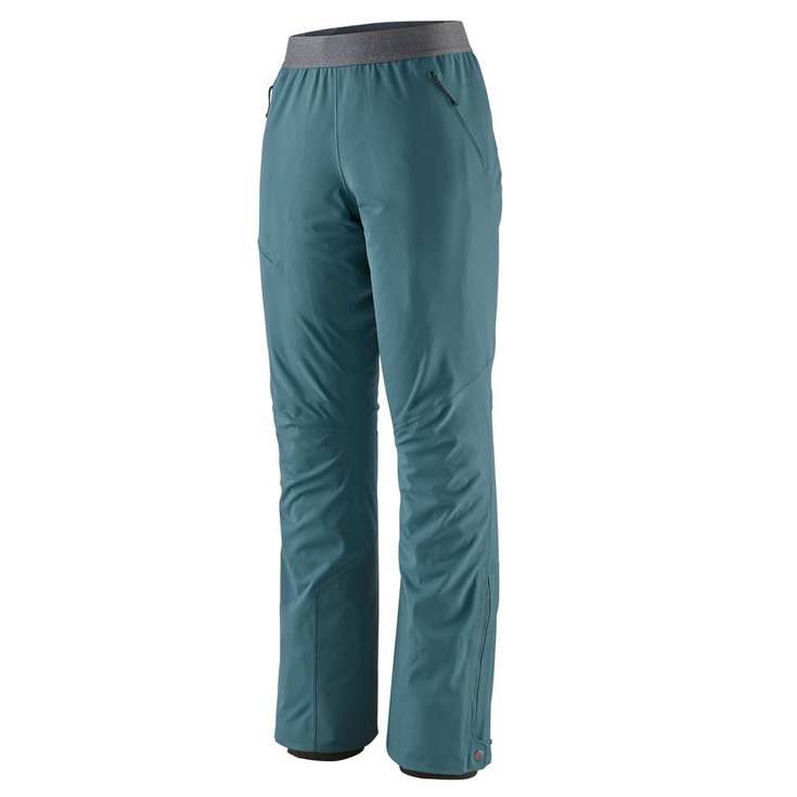 Patagonia Ski pants Women's Upstride Abalone Blue Overview