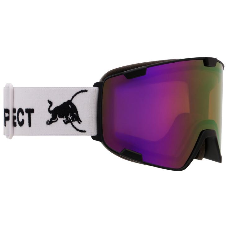 Red Bull Spect Skibrillen Park Matt Black White Orange Purple Mirror Voorstelling
