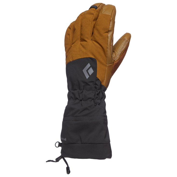 Black Diamond Handschoenen Soloist Gloves Dark Curry Voorstelling