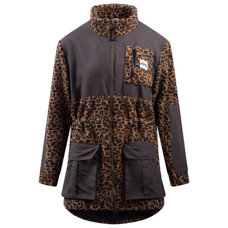 Eivy Field Sherpa Jacket Leopard 