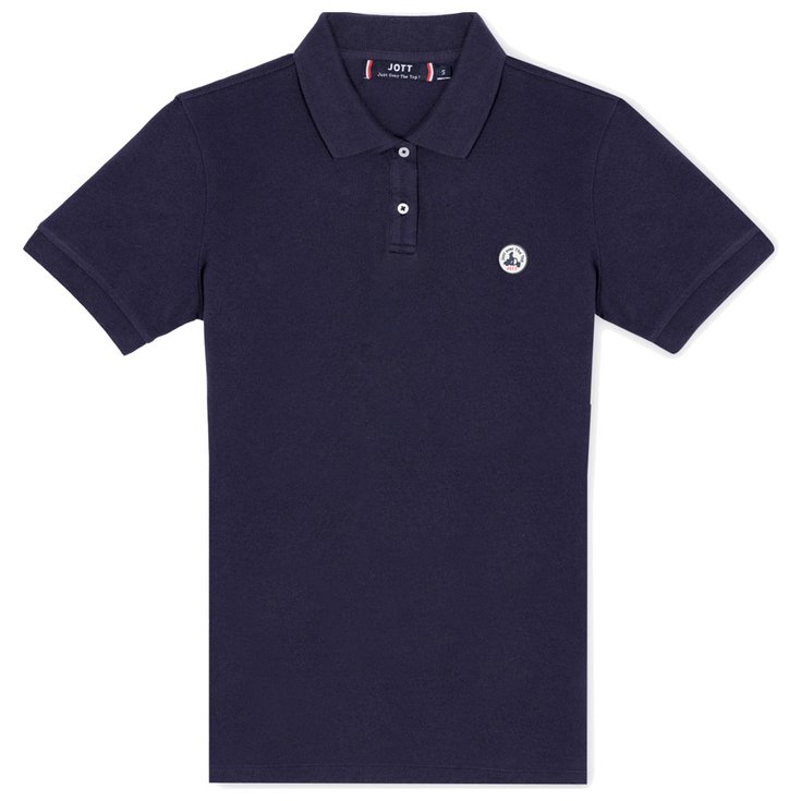 Jott Caen Polo Stretch Basique Marine 