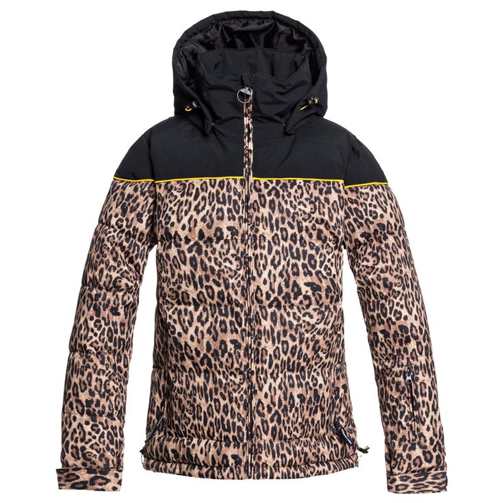 DC Ski Jacket Diva Leopard Fade Overview
