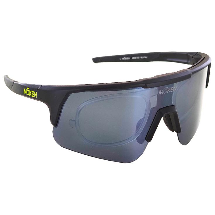 Moken Vision Occhiali da sole Strato-Dh Black Silver Presentazione