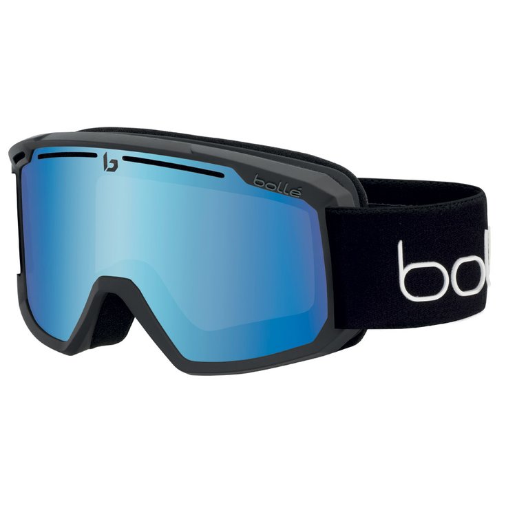 Bolle Masque de Ski Maddox Matte Black Corp Light Vermillon Blue Présentation
