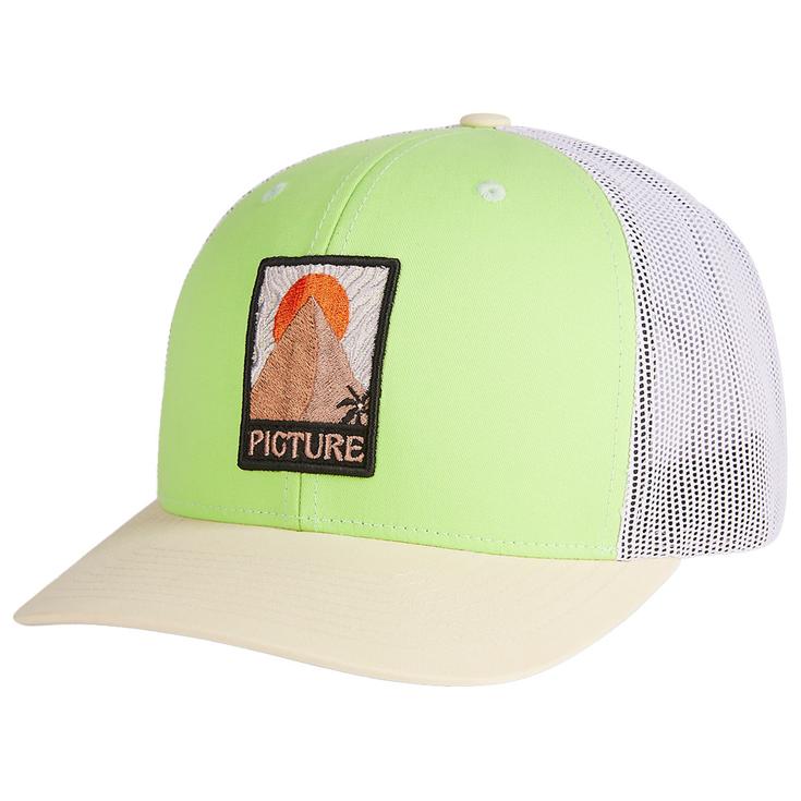 Picture Gorra Kuldo Trucker Cap Sap Green Presentación