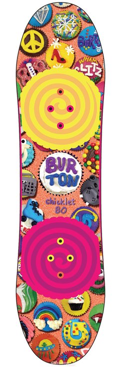 Burton Tavola Snowboard Chicklet 80-sopra