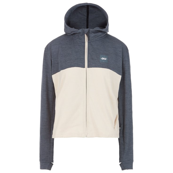 Picture Hiking jacket Celest Zip Tech Smoke White Overview