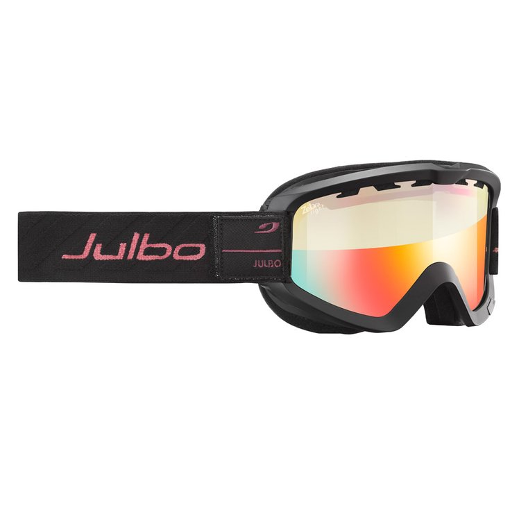 Julbo Masque de ski Bang Next OTG Noir Rouge Zebra Light Présentation