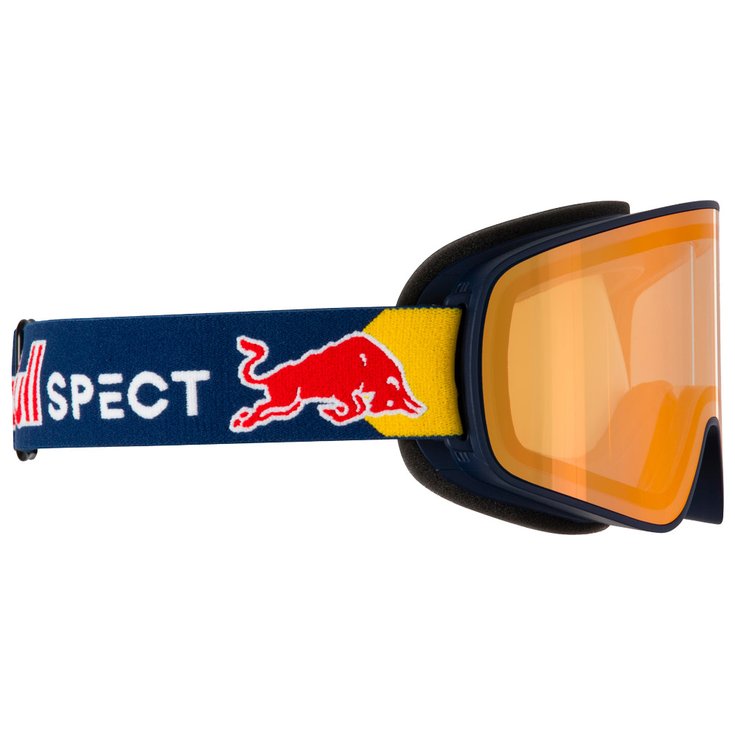 Red Bull Spect Rush Matt Blue Brown Red Chrome-x 