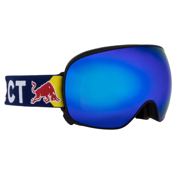Red Bull Spect Masque de Ski Magnetron H20 Matte Black Blue Snow Présentation