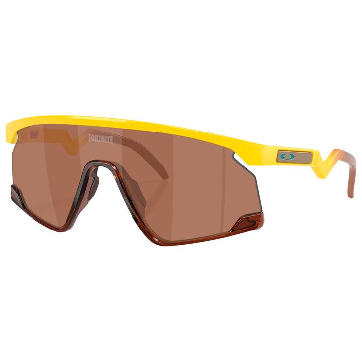 Oakley Zonnebrillen Bxtr Fortnite Peely Yellow Prizm Tungsten Voorstelling