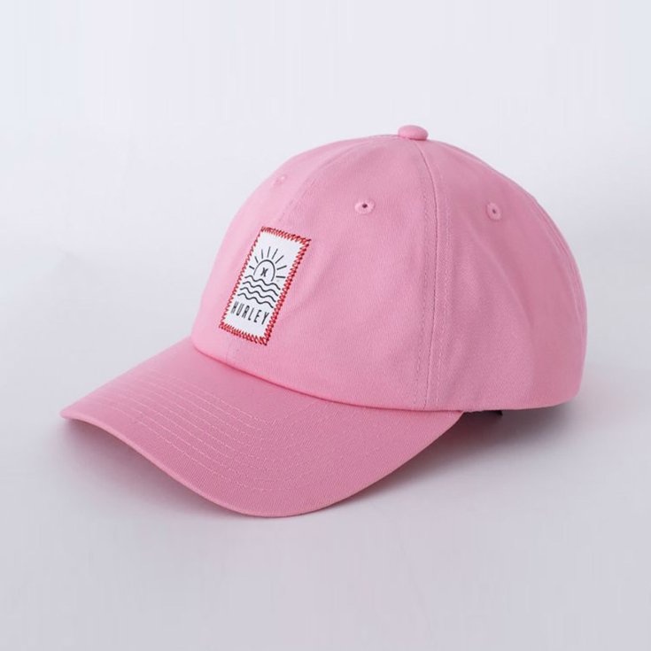 Hurley Petten Lazy Waves Hat Pink Voorstelling