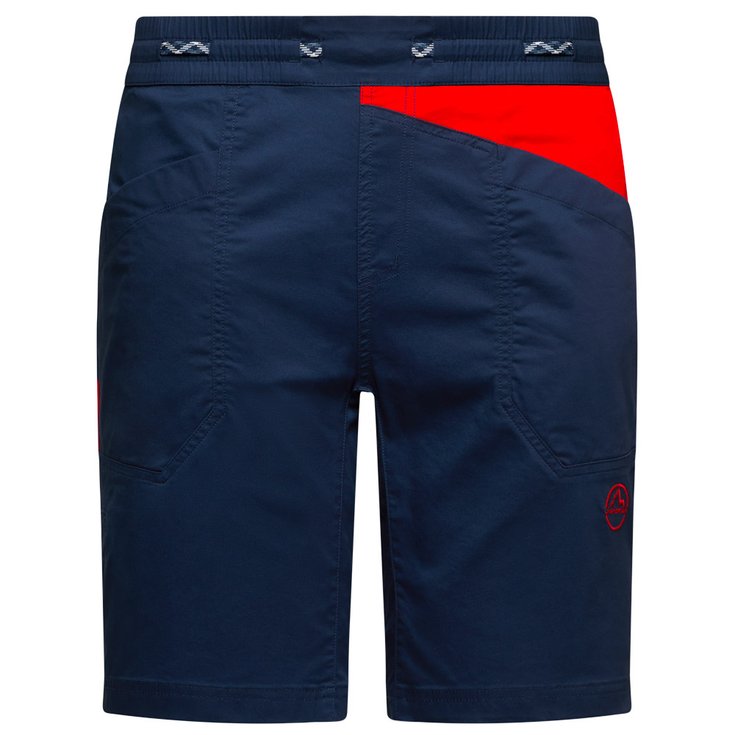 La Sportiva Short d’escalade Bolt Shorts M Night Sky Mountain Red Présentation