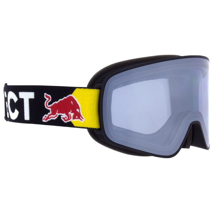 Red Bull Spect Goggles Rush Matt Black Smoke Silver Mirror Overview