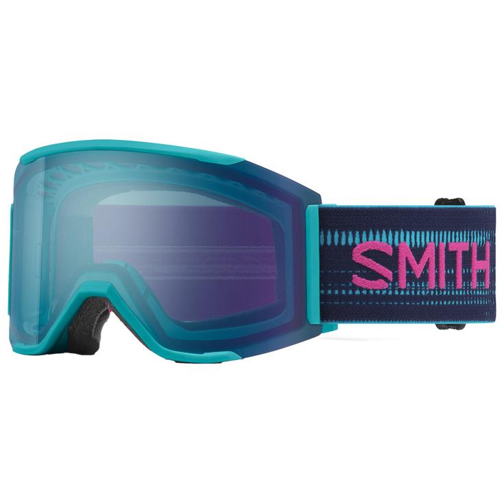 Smith Squad Mag Tropic Chromapop Everyday Blue Mirror + Chromapop Storm Blue Sensor Mirror 