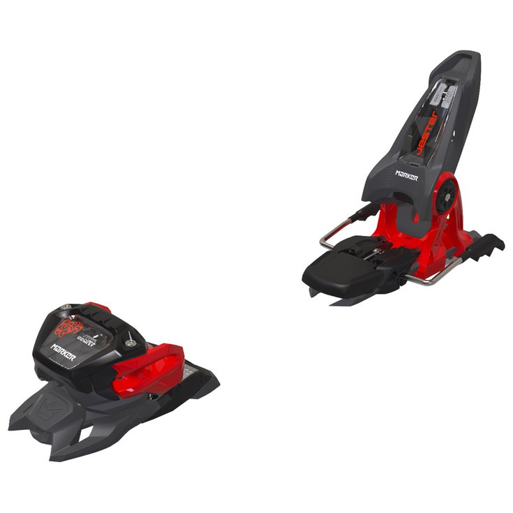 Marker Ski Binding Jester 16 120mm Anthracite Black Red Overview