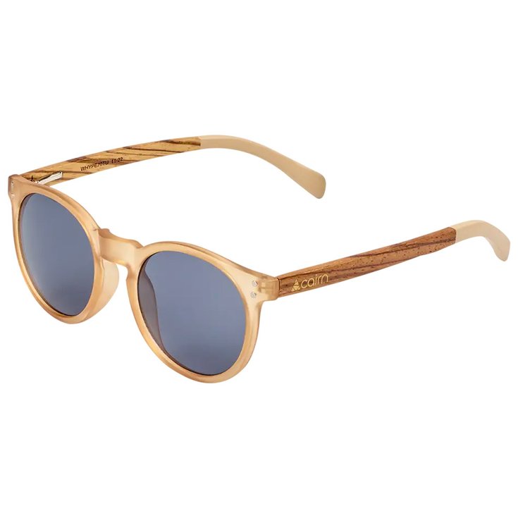 Cairn Sunglasses Hype Mat Transparent Biscuit Wood Overview