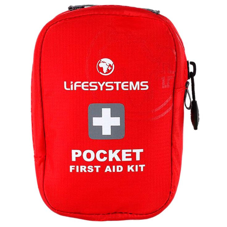 Lifesystems First Aid Pocket First Aid Kit Red Overview