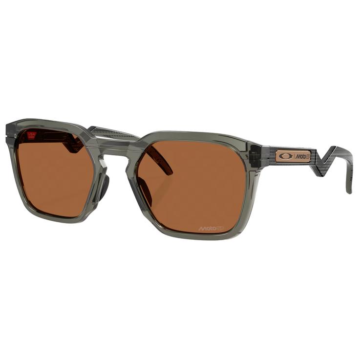 Oakley Sonnenbrille Hstn Sq MotoGp Collection Grey Smoke Prizm Brone Präsentation